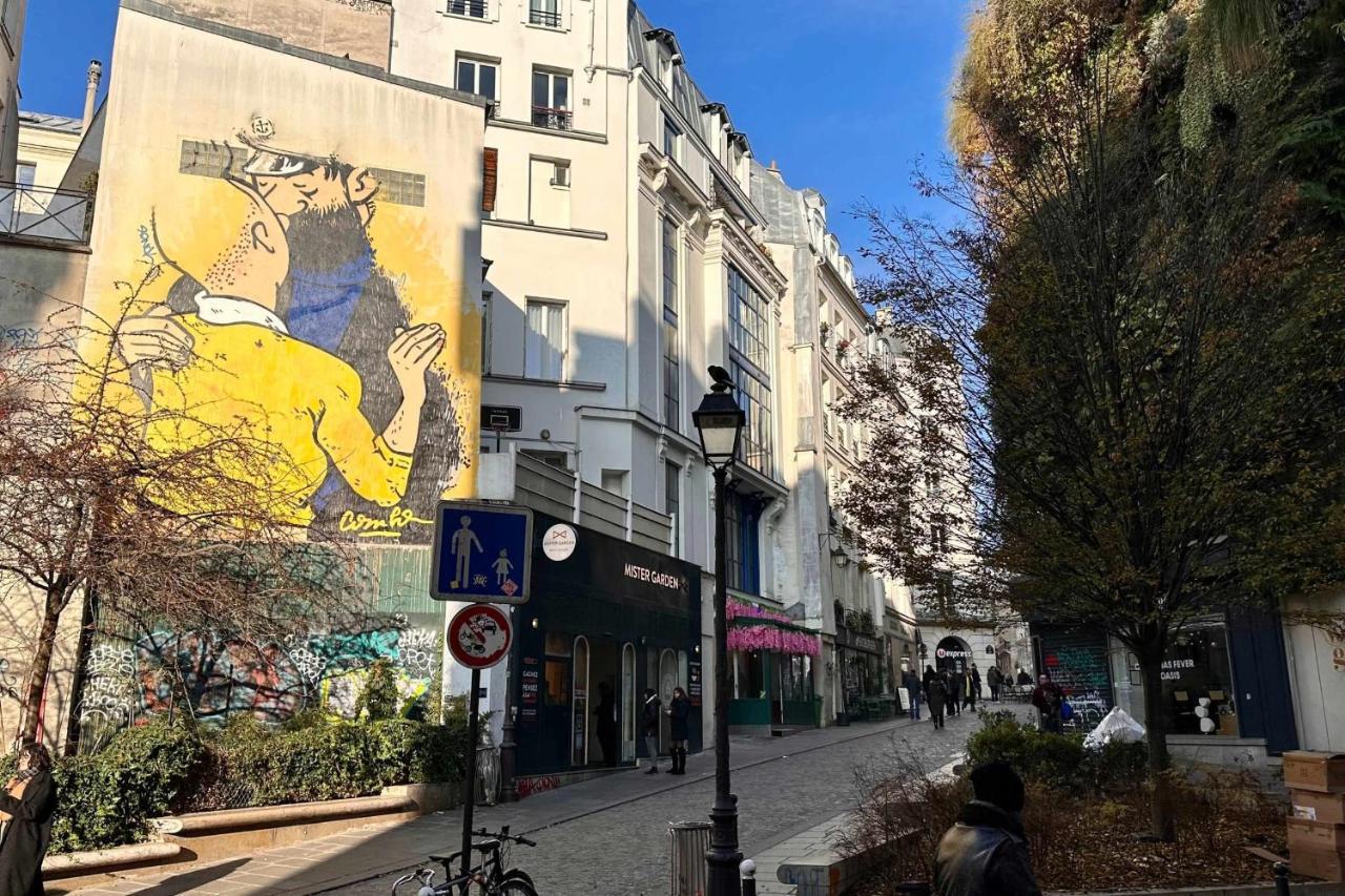 Ideally Located And Atypical Apartment In París Exterior foto